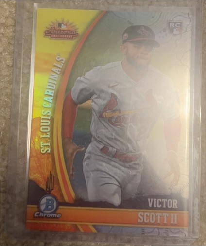 2024 Bowman Chrome #AFLS-2 Victor Scott II — front