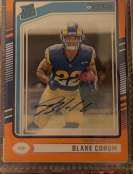 2024 Donruss Rated Rookie #322 Blake Corum — front
