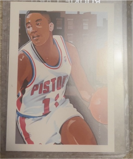 1991 NBA Hoops #510 Isiah Thomas — front