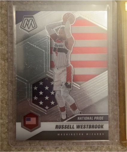 2020-21 Panini Mosaic #253 Russell Westbrook — front
