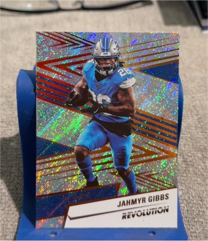 2025 Panini Revolution #177 Jahmyr Gibbs — front