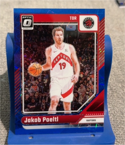 2024-25 Panini Donruss Optic #65 Jakob Poeltl — front