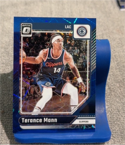 2024-25 Panini Donruss Optic #156 Terance Mann — front