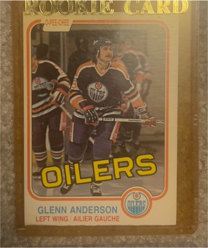 1981-82 O-Pee-Chee #108 Glenn Anderson Rookie Card — front