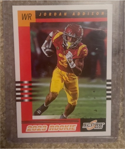 2023 Panini Score #7 Jordan Addison — front