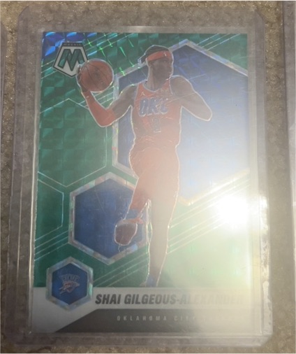 2020-21 Panini Mosaic #103 Shai Gilgeous-Alexander — front