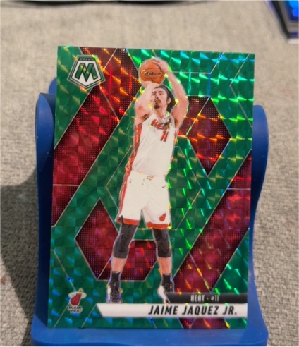 2024-25 Panini Mosaic #21 Jaime Jaquez Jr. — front