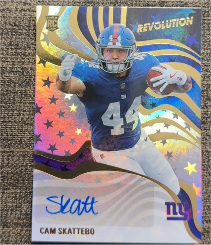 2025 Panini Revolution #RSA-CSO Cam Skattebo — front