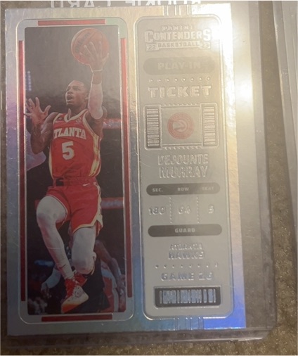 2022-23 Panini Contenders Basketball #53 Dejounte Murray — front
