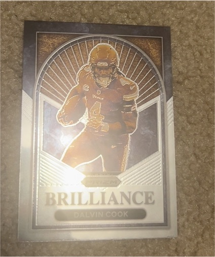 2022 Panini Prizm Brilliance #B-16 Dalvin Cook — front