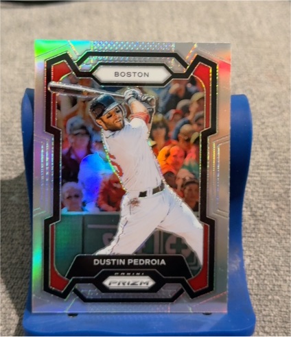 2024 Panini Prizm #155 Dustin Pedroia — front