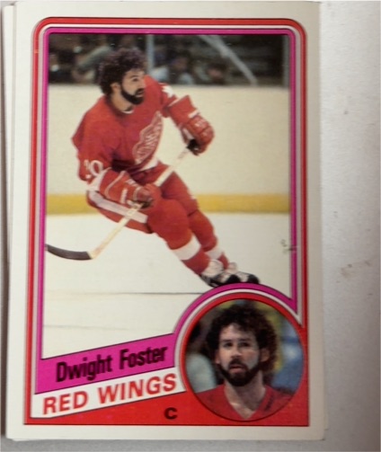 1984-85 O-Pee-Chee #53 Dwight Foster — front