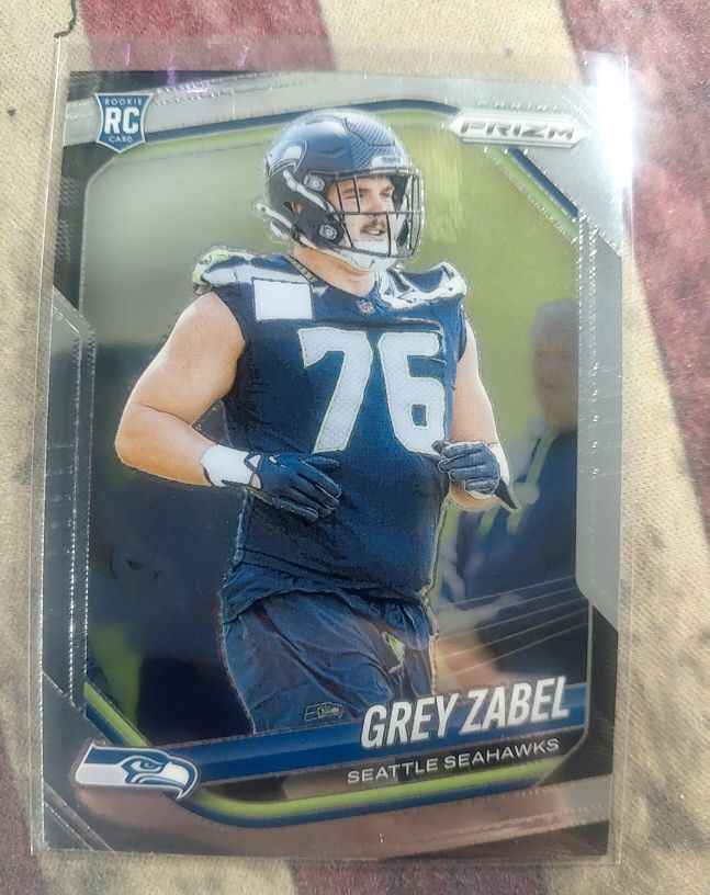 2025 Panini Prizm #387 Grey Zabel — front