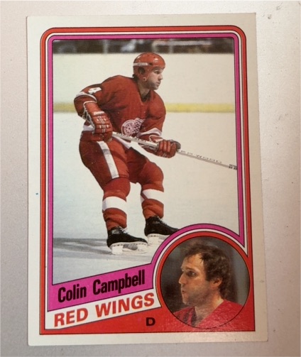 1984-85 O-Pee-Chee #51 Colin Campbell — front