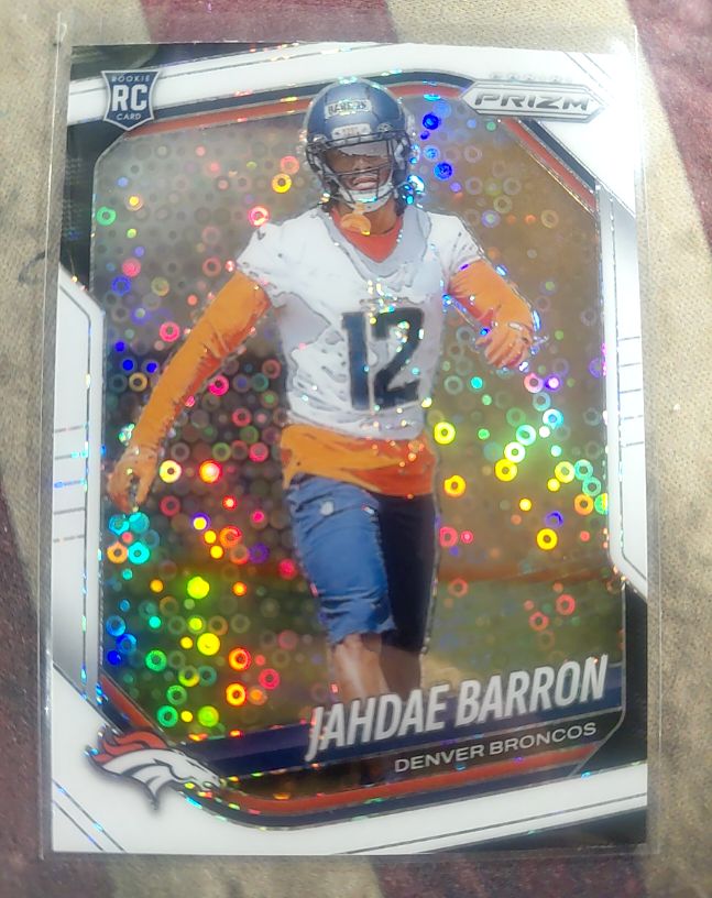 2025 Panini Prizm #350 Jahdae Barron — front