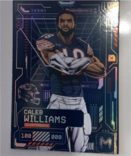 2025 Panini Monsters of the Midway Caleb Williams — front