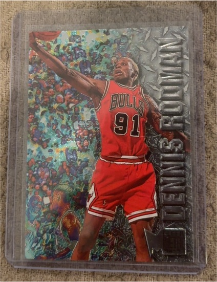 1996-97 Fleer Metal #15 Dennis Rodman — front