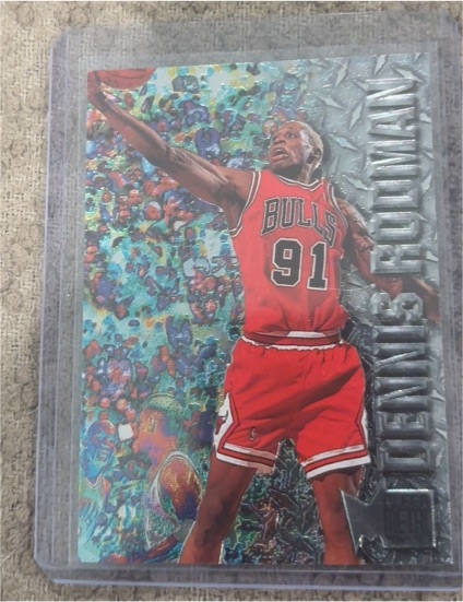 1996-97 Fleer Metal #15 Dennis Rodman — front