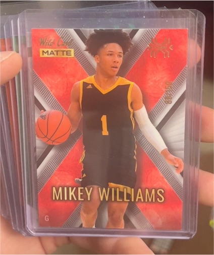 2022 Wild Card Matte X-Plode #MXP-35 Mikey Williams — front