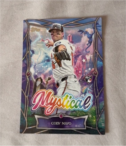 2025 Topps Update #MYS-25 Coby Mayo Mystical — front