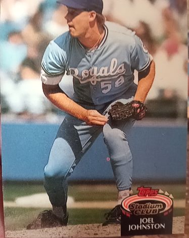 1992 Topps Stadium Club #345 Joel Johnston — front