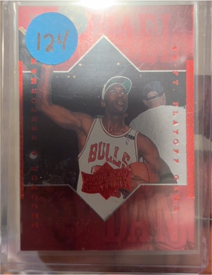 1999 Upper Deck Athlete of the Century #124 Michael Jordan — front