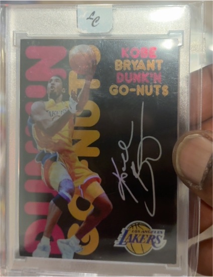 1997 Upper Deck Nestle Slam Dunk #SD23 Kobe Bryant — front