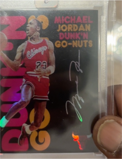 1990 Michael Jordan Dunk'n Go-Nuts — front