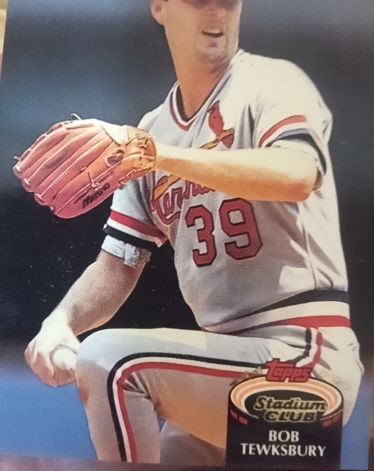 1992 Topps Stadium Club #258 Bob Tewksbury — front