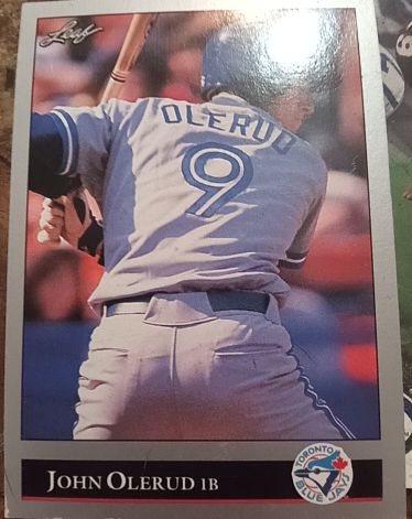 1992 Leaf #60 John Olerud — front