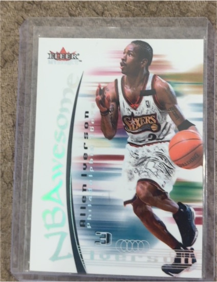 2000-01 Fleer Mystique NBAwesome #8NA Allen Iverson — front