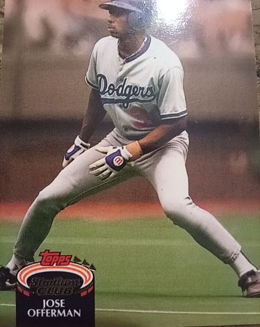 1992 Topps Stadium Club #378 Jose Offerman — front