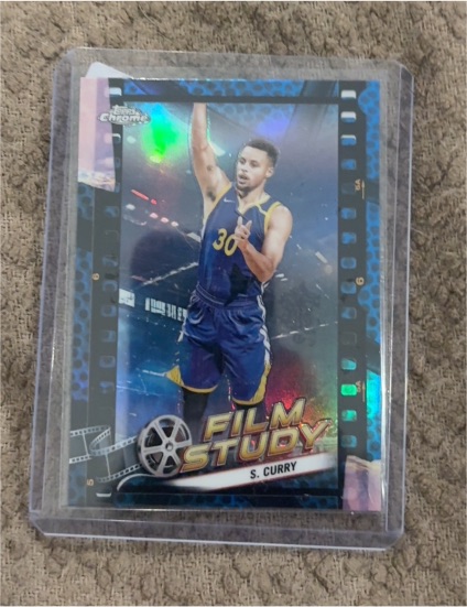 2023-24 Topps Chrome #FS-6 Stephen Curry Film Study — front