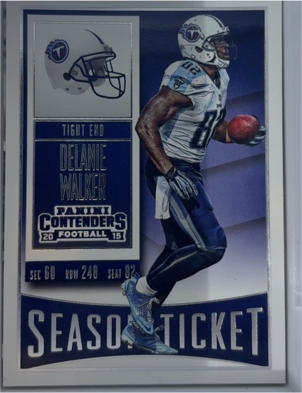 2015 Panini Contenders #36 Delanie Walker — front
