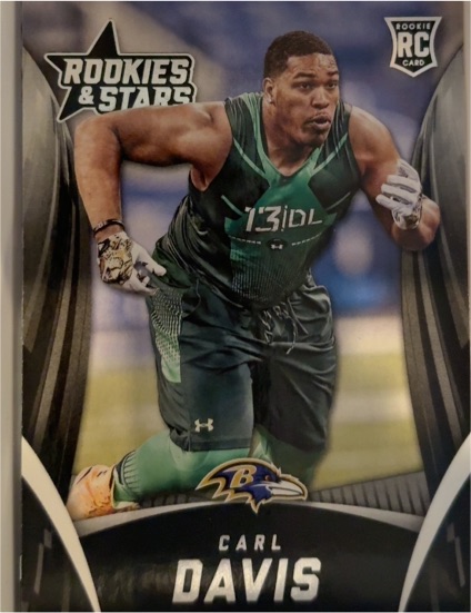 2015 Panini Rookies & Stars #174 Carl Davis — front