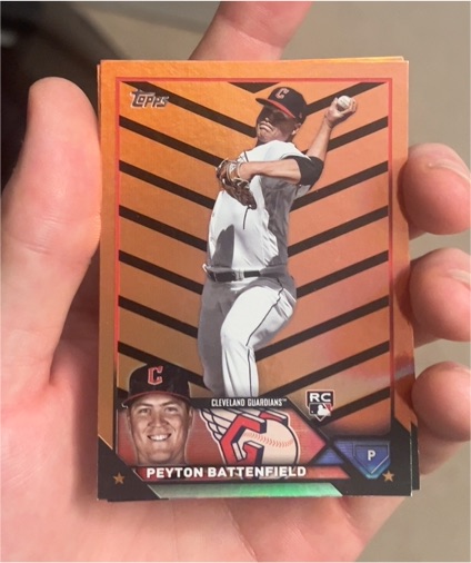 2023 Topps Update #US267 Peyton Battenfield — front