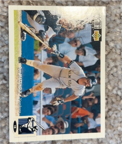 1994 Upper Deck Collector's Choice #192 Don Mattingly — front