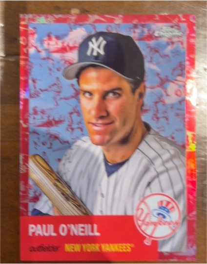 2022 Topps Chrome Platinum Anniversary #252 Paul O'Neill — front