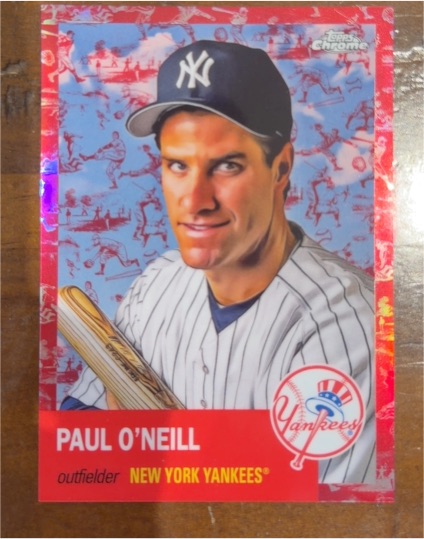 2022 Topps Chrome Platinum Anniversary #252 Paul O'Neill — front