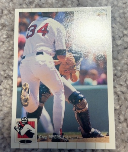 1994 Collector's Choice #461 Greg Myers — front