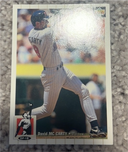 1994 Upper Deck Collector's Choice #194 David McCarty — front