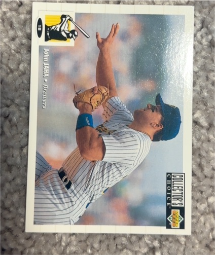 1994 Upper Deck Collector's Choice #146 John Jaha — front