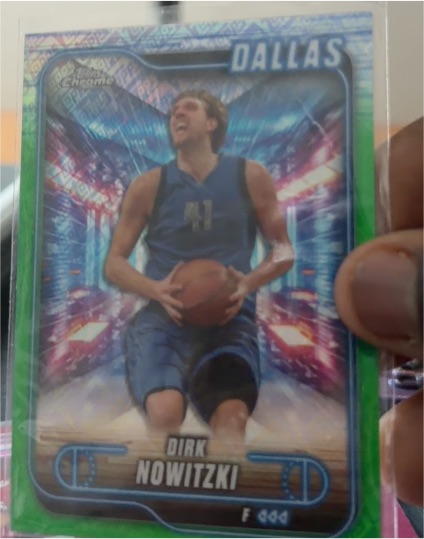 2024-25 Topps Chrome #197 Dirk Nowitzki — front