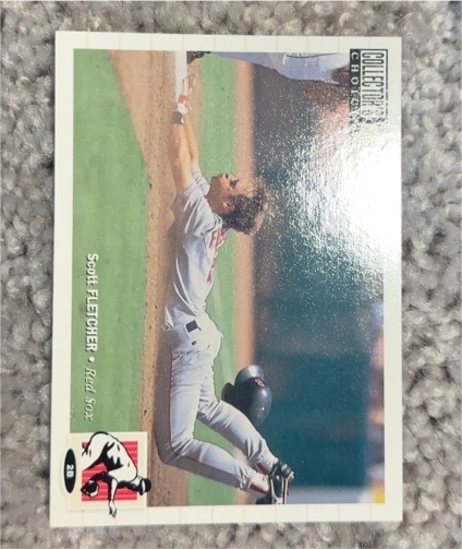 1994 Collector's Choice #28 Scott Fletcher — front