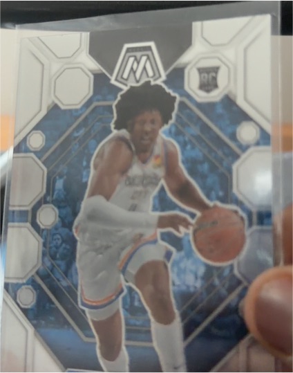 2022-23 Panini Mosaic #217 Jalen Williams — front