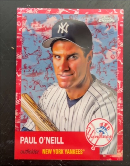 2022 Topps Chrome Platinum Anniversary #252 Paul O'Neill — front