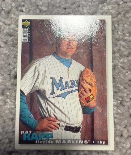 1995 Upper Deck Collector's Choice #304 Pat Rapp — front