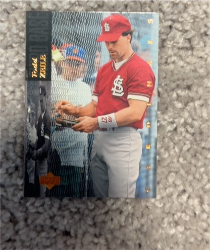 1994 Upper Deck #444 Todd Zeile — front