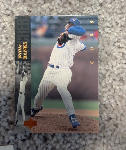1994 Upper Deck #434 Willie Banks — front