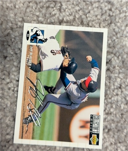 1994 Upper Deck Collector's Choice #53 Jeff Blauser — front